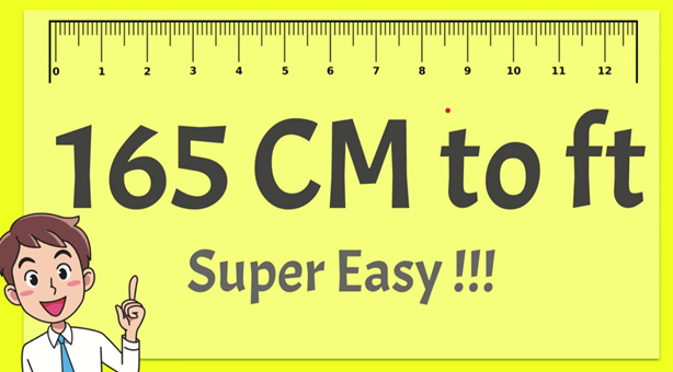 165cm in Feet
